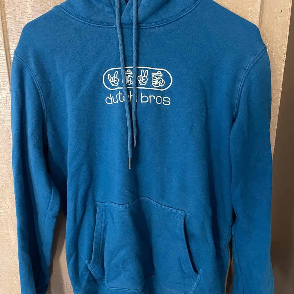 Dutch Bros Vibrant Blue Hoodie